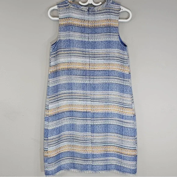 Anthropologie Akemi + Kin Boho Tweed Shift Dress Sz. 4 - Picture 10 of 15